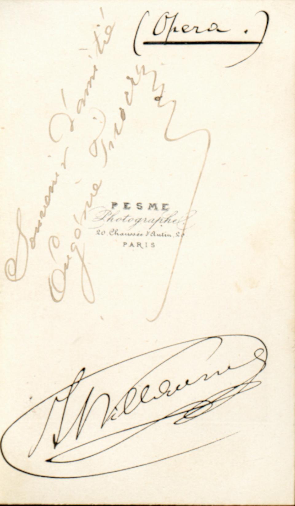Souvenir de COPELLIA